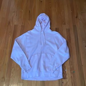 light pink nike hoodie